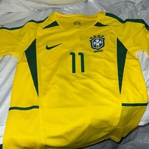 Brazil Jersey Ronaldinho 2002